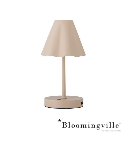 Bloomingville Lianna Tragbare Lamp | Wiederaufladbar Natur Metall 82068118