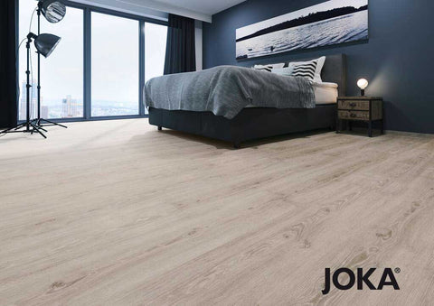 JOKA Designboden Sinero HDF Klickvariante | 509 Pe.Grey Oak hellgrau